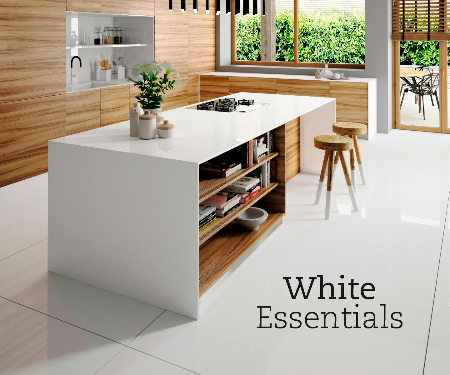 Silestone iconic White